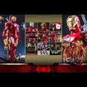(PO) Quarter Scale QS021 - Iron Man 2 - Iron Man Mark IV with Suit-Up Gantry Image_23