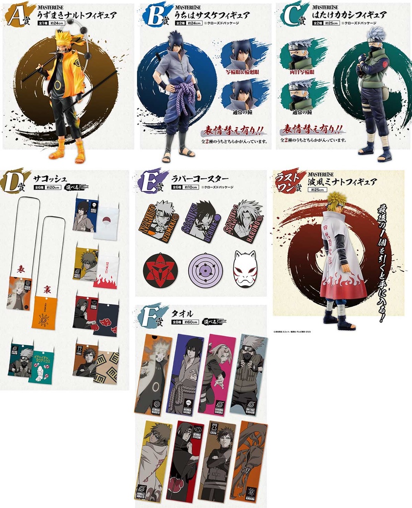 Ichiban Kuji - Naruto Shippuden Will of the Fire Spun (Full ctn of 80 tickets) Image_2