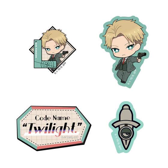 SPY x FAMILY Die-cut Sticker Set [BOX] Image_2