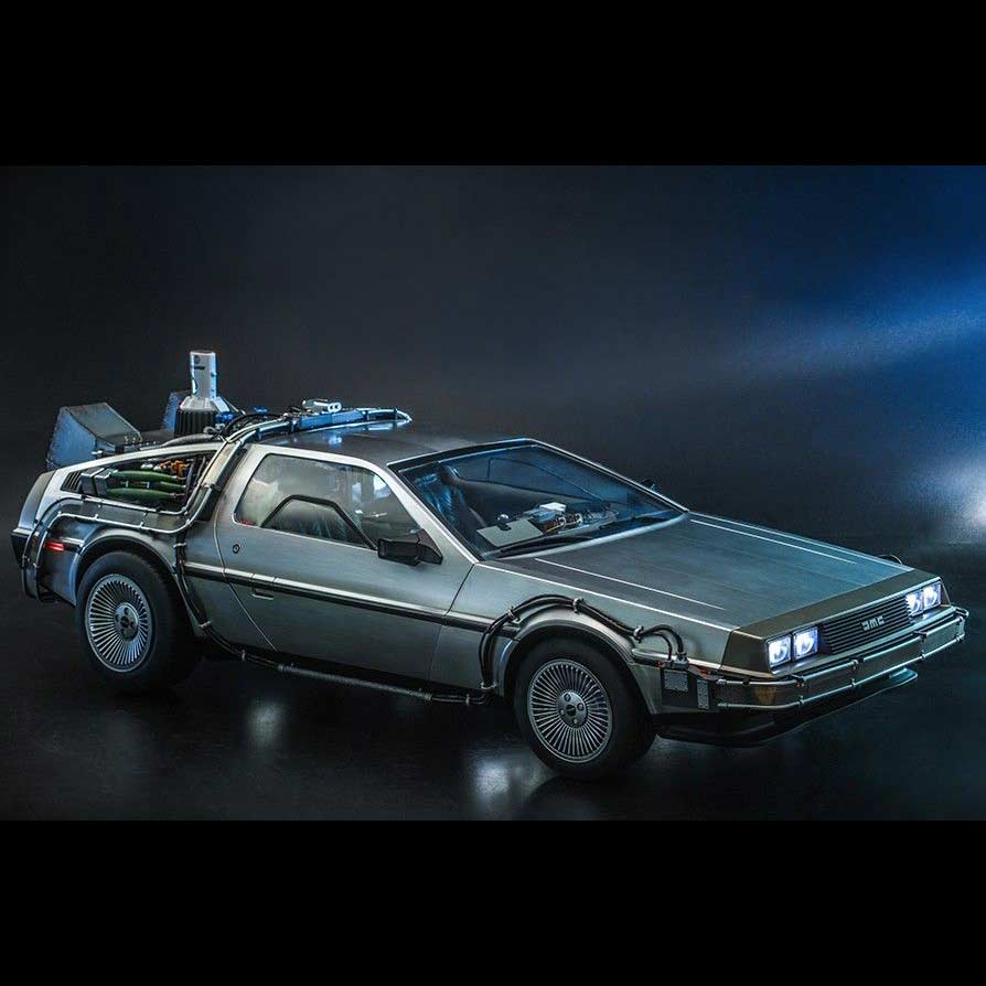 (PO) Movie Masterpiece Series MMS636 - Back to the Future II - Delorean Time Machine Image_4