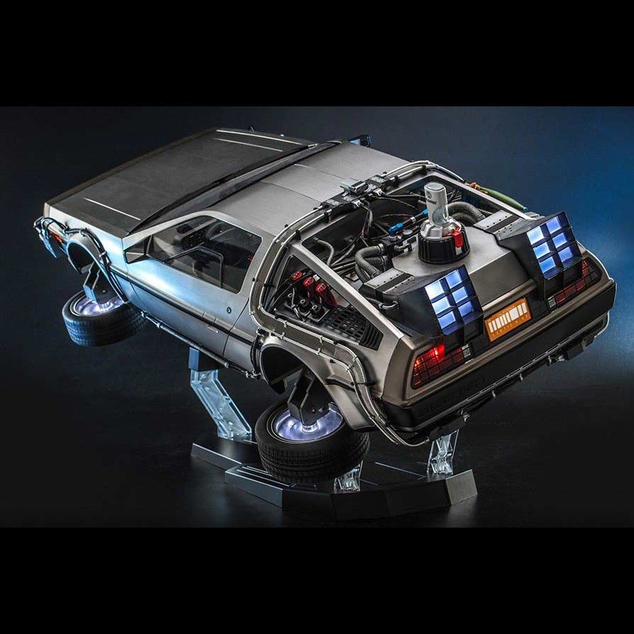 (PO) Movie Masterpiece Series MMS636 - Back to the Future II - Delorean Time Machine Image_8
