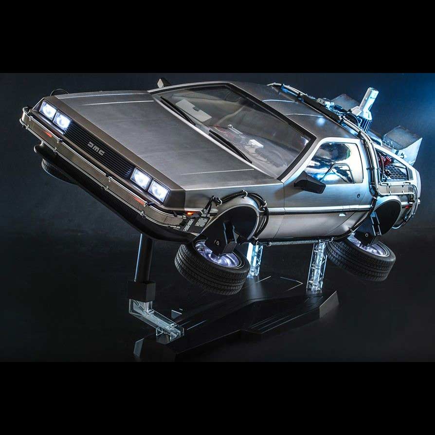 (PO) Movie Masterpiece Series MMS636 - Back to the Future II - Delorean Time Machine Image_10