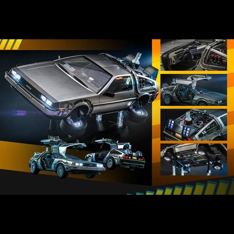 (PO) Movie Masterpiece Series MMS636 - Back to the Future II - Delorean Time Machine Image_11