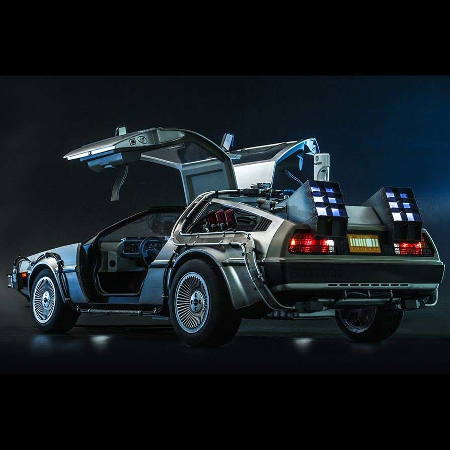 (PO) Movie Masterpiece Series MMS636 - Back to the Future II - Delorean Time Machine Image_14