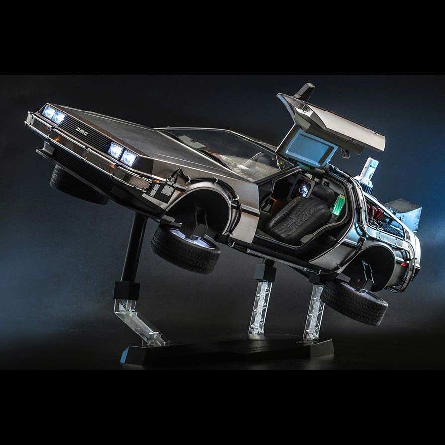 (PO) Movie Masterpiece Series MMS636 - Back to the Future II - Delorean Time Machine Image_17