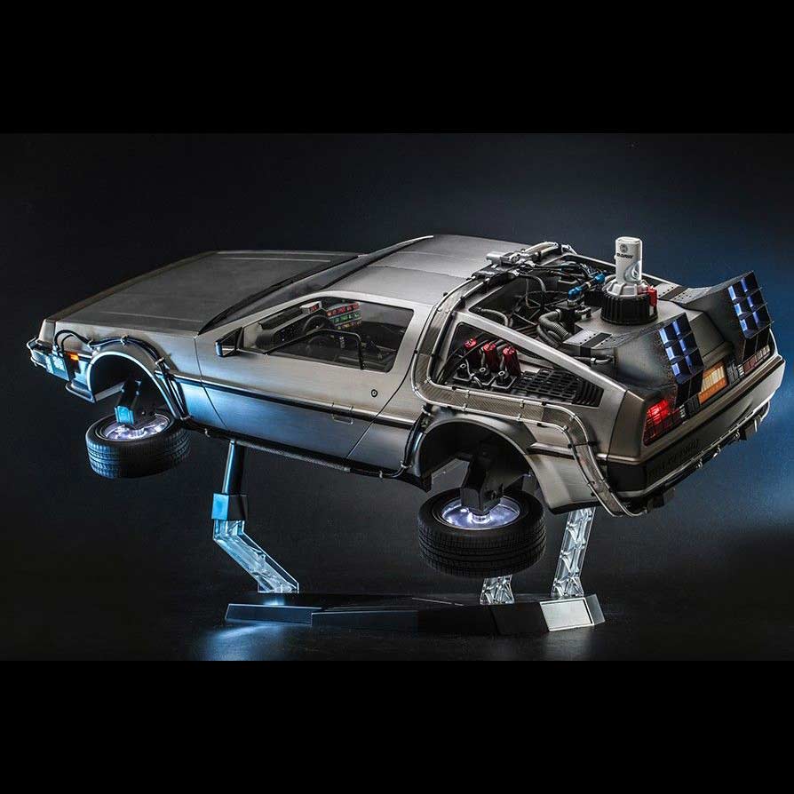 (PO) Movie Masterpiece Series MMS636 - Back to the Future II - Delorean Time Machine Image_18