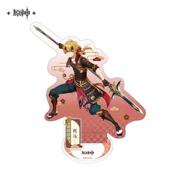 Genshin Impact Inazuma Region Series Chara Acrylic Stand - Thoma Image_1