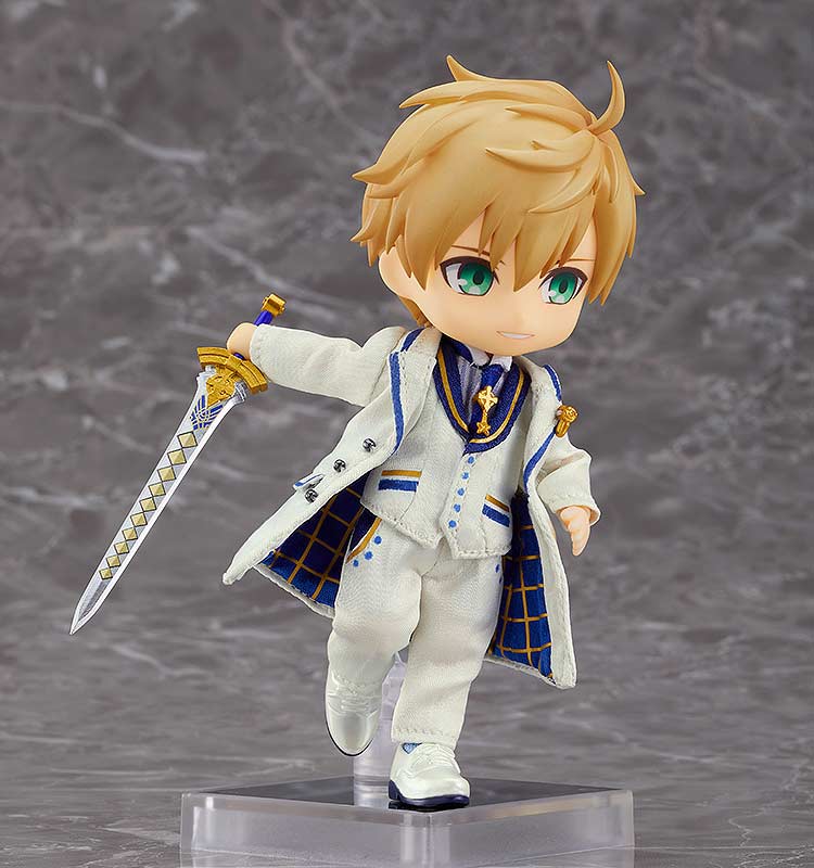 (PO) Nendoroid Doll Clothes Set Fate/Grand Order - Saber / Arthur Pendragon (Prototype) Costume Dress White Rose Ver. Image_3