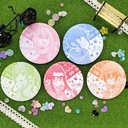 Kuji - Yurucamp Dream Can Badge Maple Leaf & Smelt art Image_3