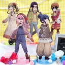 Kuji - Yurucamp Dream Can Badge Maple Leaf & Smelt art Image_4