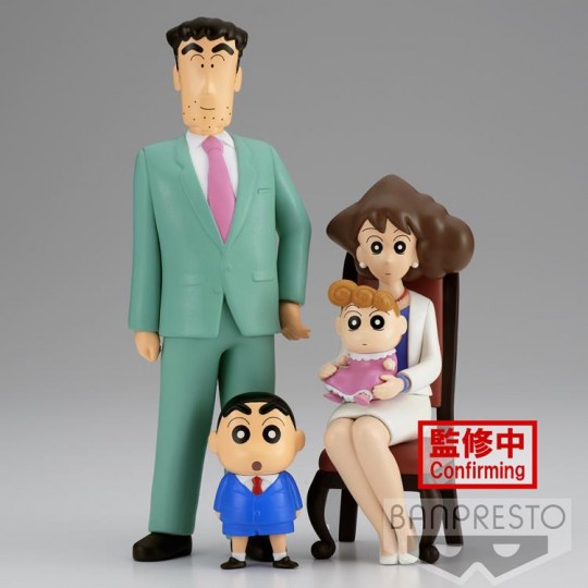 Crayon Shin-chan Nohara Family Portraits Figure set Image_2