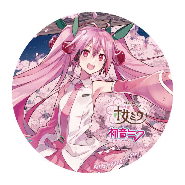 (PO) Hirosaki Sakura Festival 2022 x Sakura Miku Holographic Tradable Pin Badges Image_2