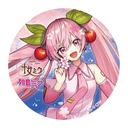 (PO) Hirosaki Sakura Festival 2022 x Sakura Miku Holographic Tradable Pin Badges Image_4