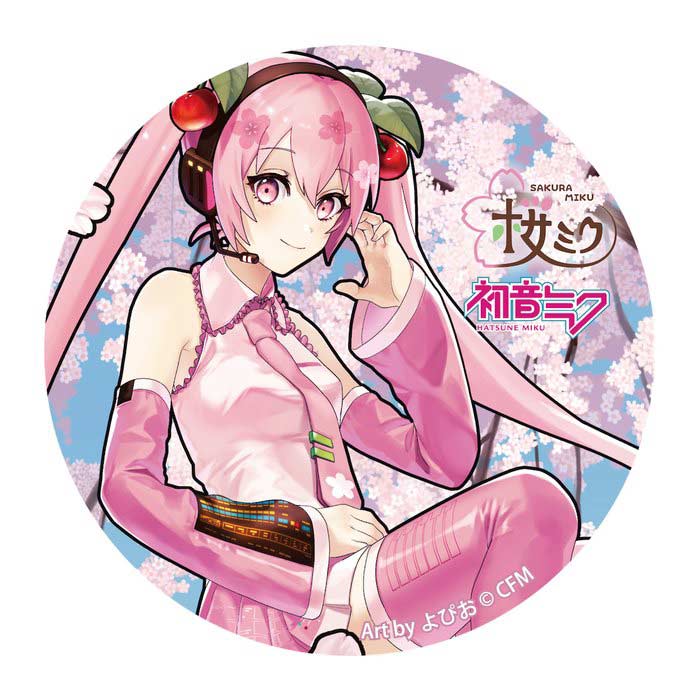 (PO) Hirosaki Sakura Festival 2022 x Sakura Miku Holographic Tradable Pin Badges Image_5