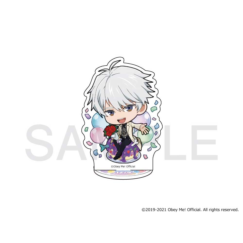 Obey Me! x mixx garden Devil's Night Christmas Solomon Birthday Acrylic Stand Image_1