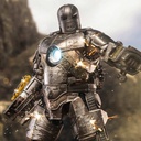 ZD Toys Iron Man Mark I with Hall of Armor (Blue Light version) Image_1