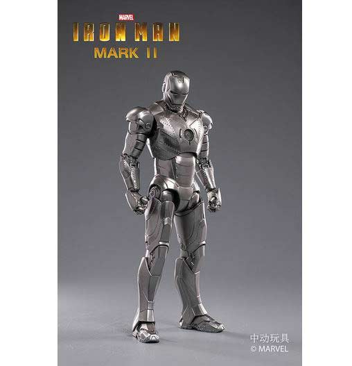 ZD Toys Iron Man Mark II with Hall of Armor (Blue Light version) Image_4
