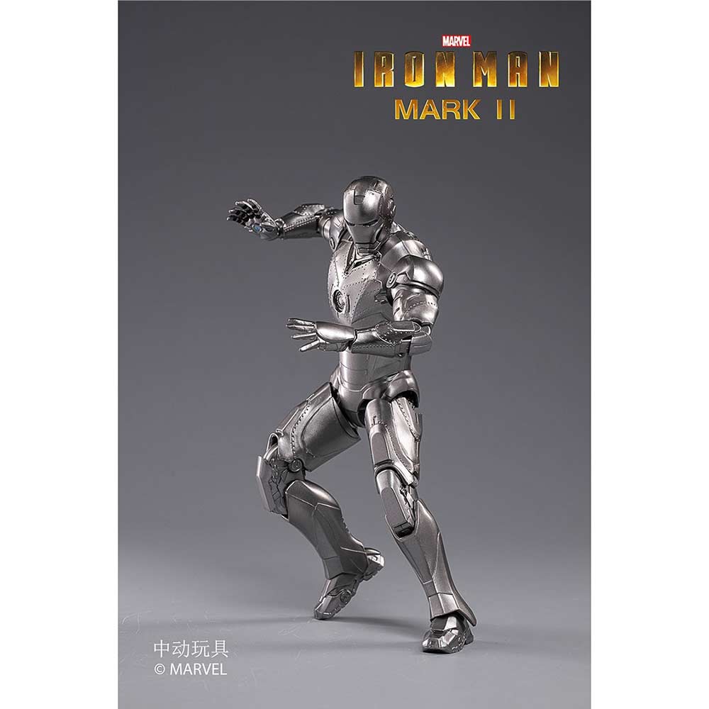 ZD Toys Iron Man Mark II with Hall of Armor (Blue Light version) Image_5