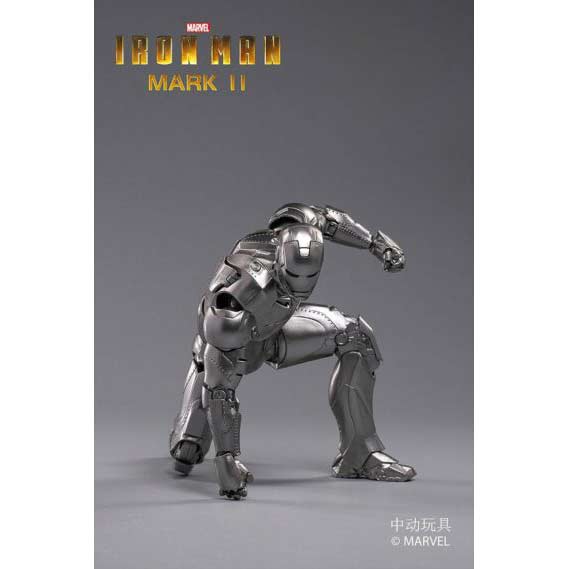 ZD Toys Iron Man Mark II with Hall of Armor (Blue Light version) Image_12