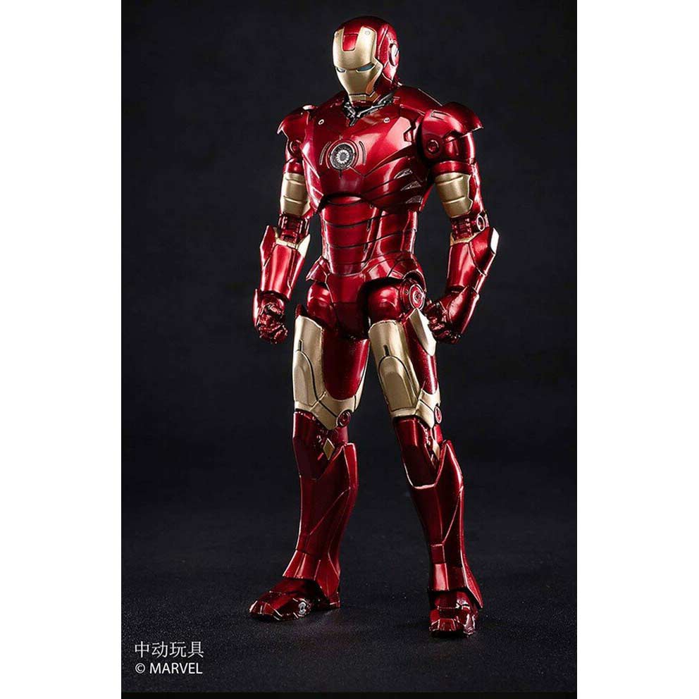 ZD Toys Iron Man Mark III with Hall of Armor (Blue Light version) Image_8