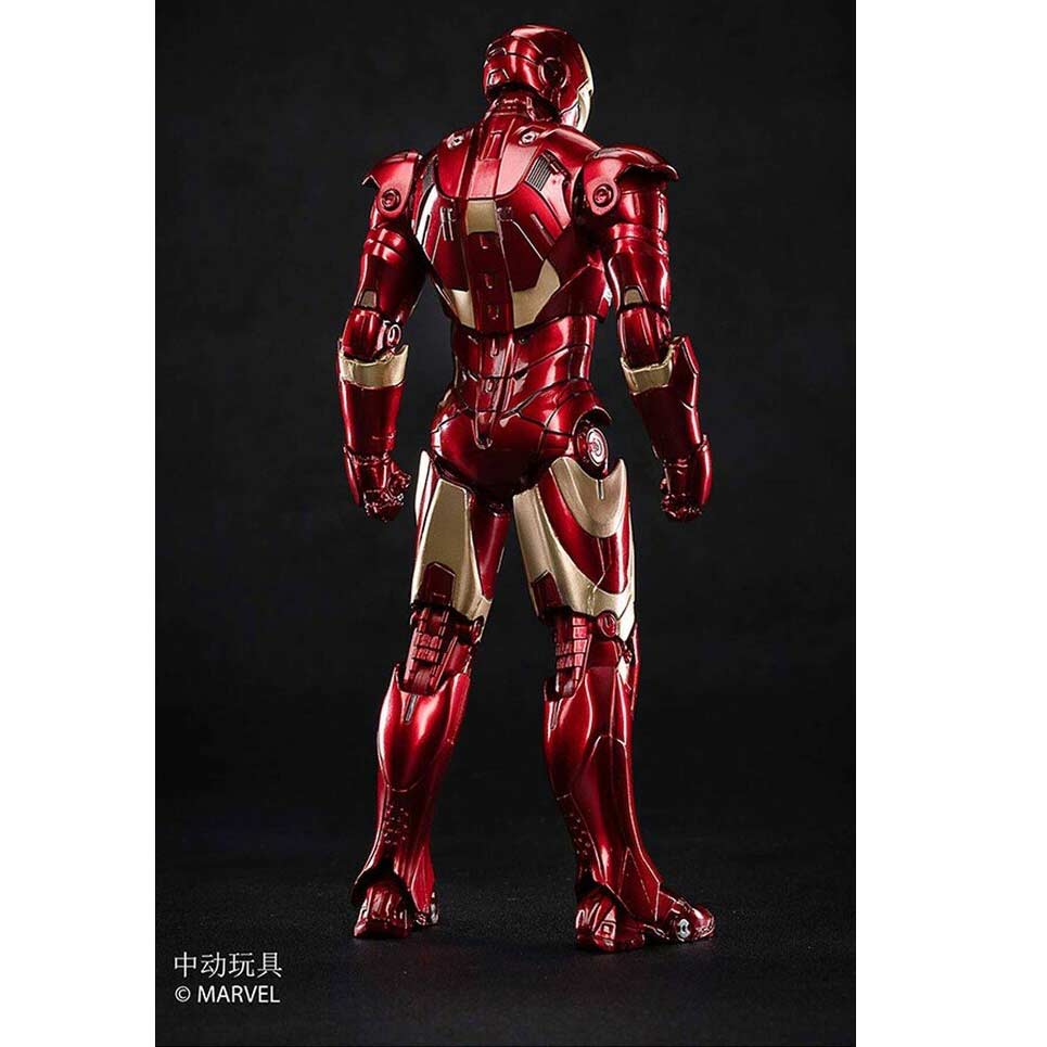 ZD Toys Iron Man Mark III with Hall of Armor (Blue Light version) Image_9