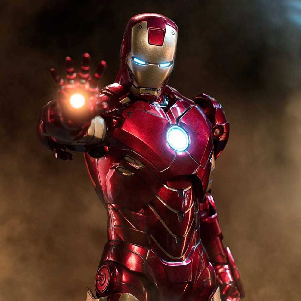 ZD Toys Iron Man Mark IV with Hall of Armor (Blue Light version) Image_1