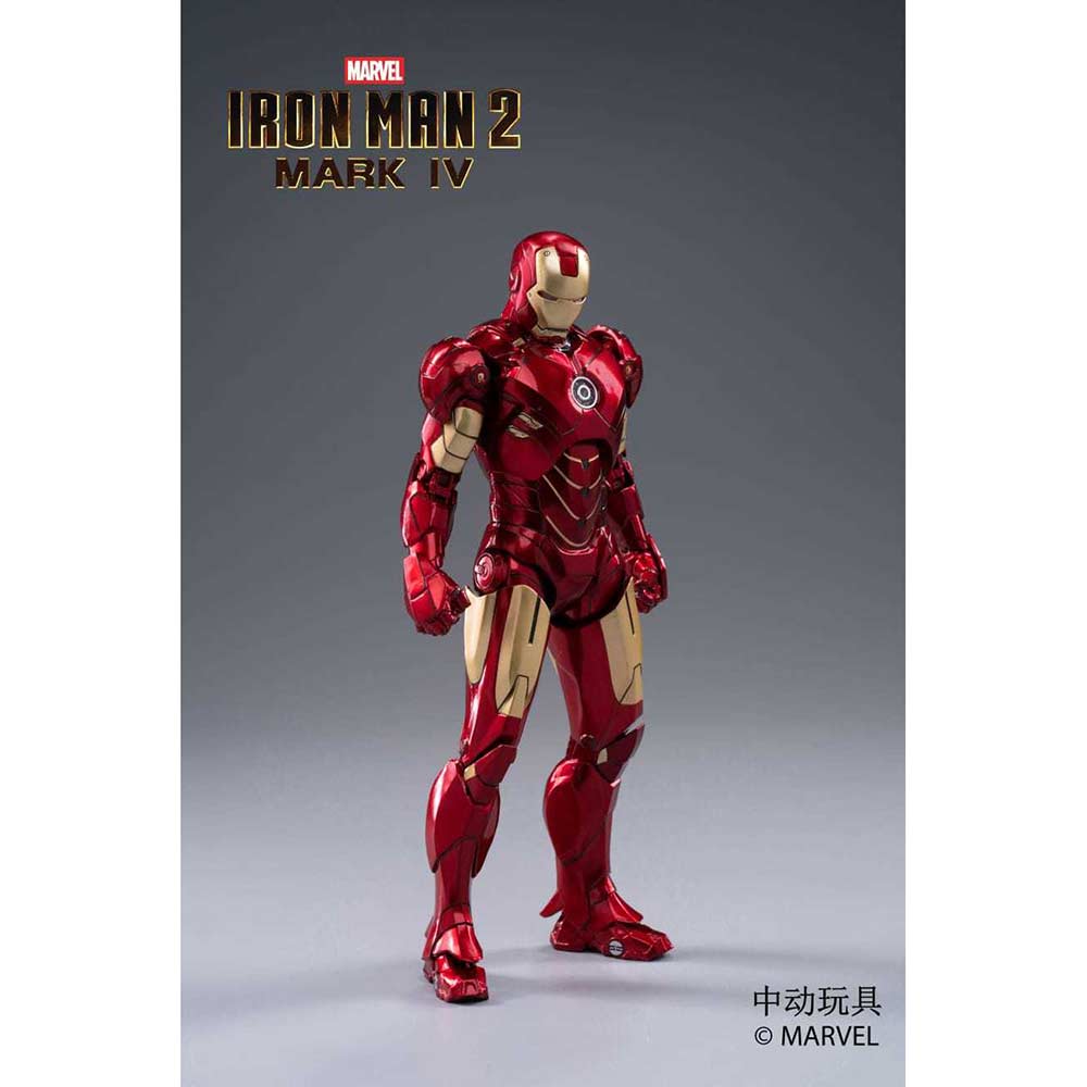 ZD Toys Iron Man Mark IV with Hall of Armor (Blue Light version) Image_6