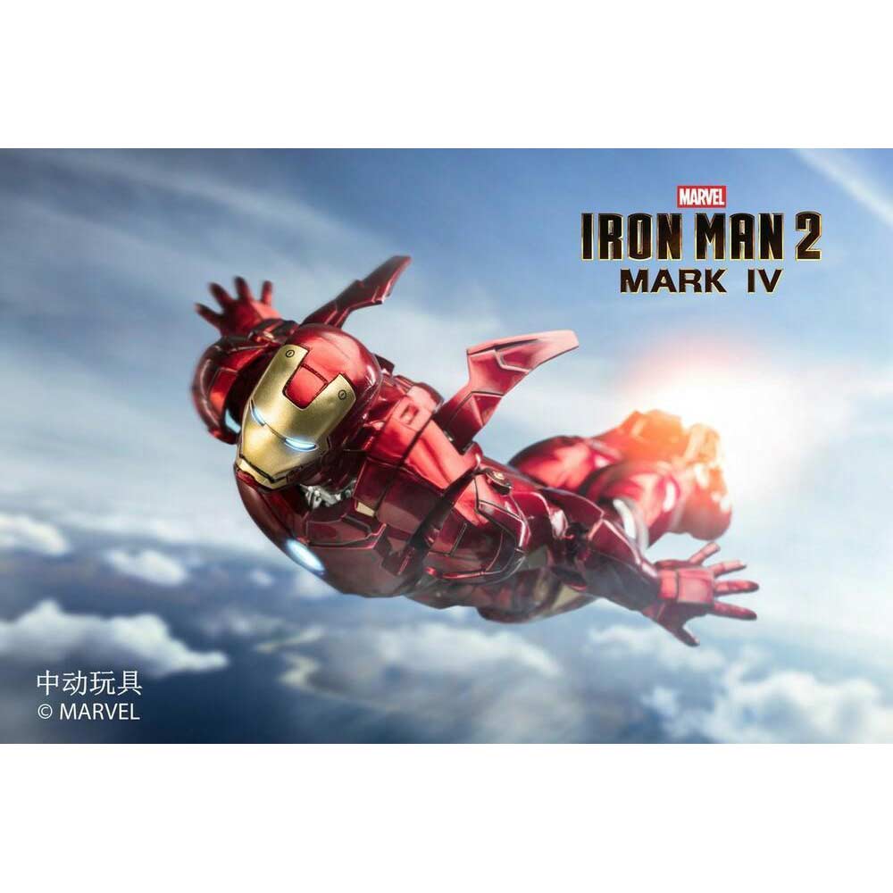 ZD Toys Iron Man Mark IV with Hall of Armor (Blue Light version) Image_8