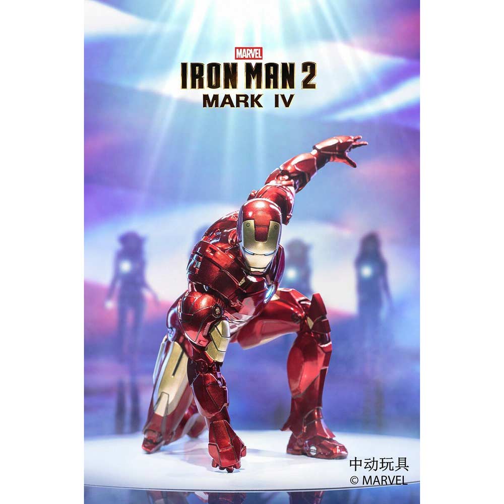 ZD Toys Iron Man Mark IV with Hall of Armor (Blue Light version) Image_10