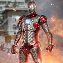 ZD Toys Iron Man Mark V with Hall of Armor (Blue Light version) Image_1