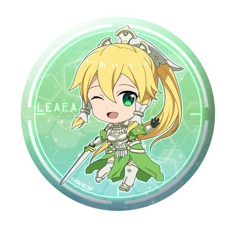 (PO) Sword Art Online Big Can Badge - Leafa Image_1