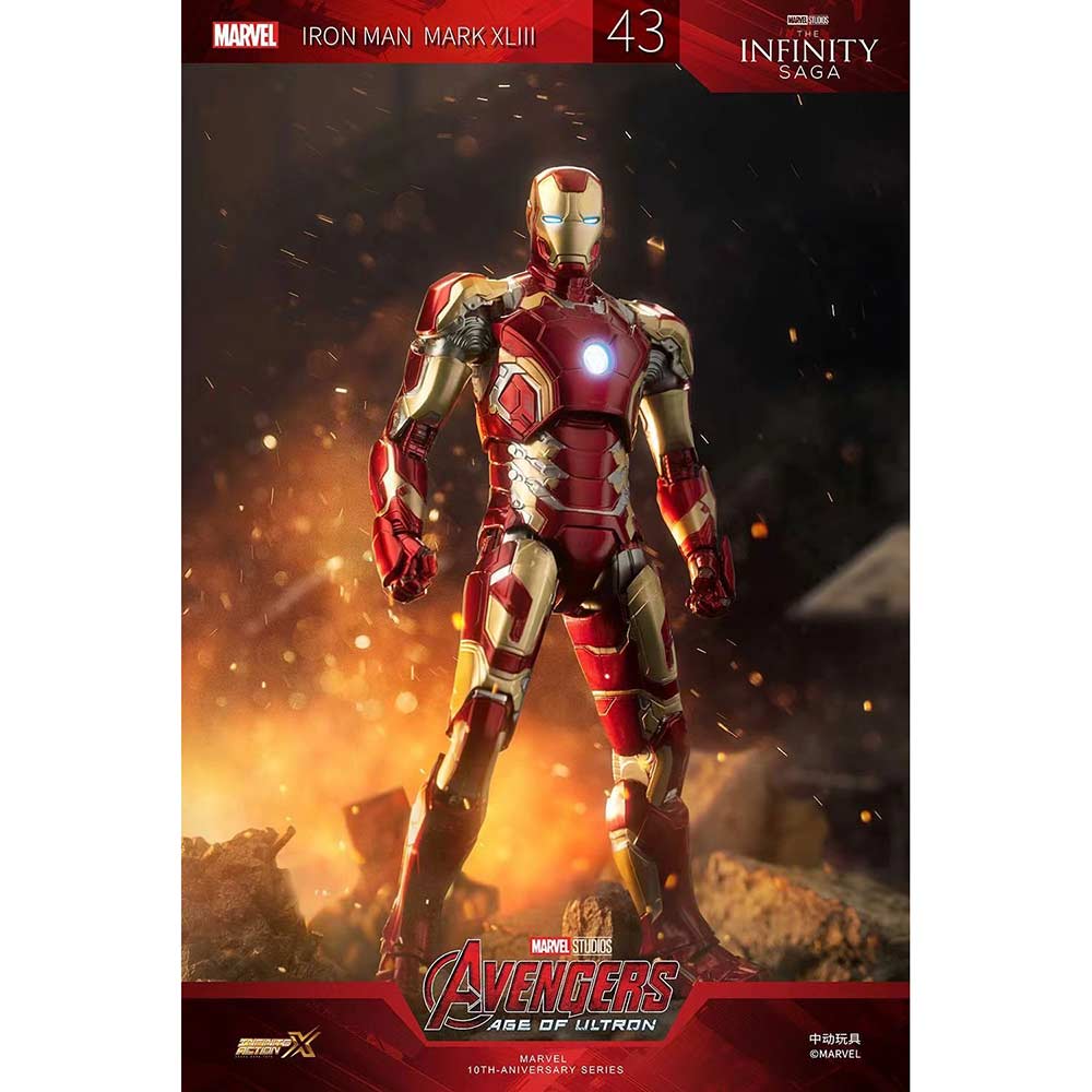 ZD Toys Iron Man Mark XLIII (No Light Up Function) Image_2