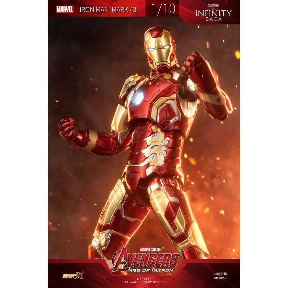 ZD Toys Iron Man Mark XLIII (No Light Up Function) Image_13