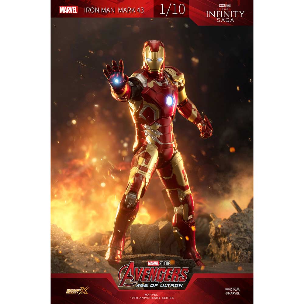 ZD Toys Iron Man Mark XLIII (No Light Up Function) Image_14