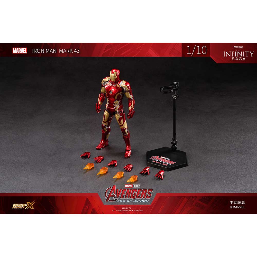 ZD Toys Iron Man Mark XLIII (No Light Up Function) Image_17