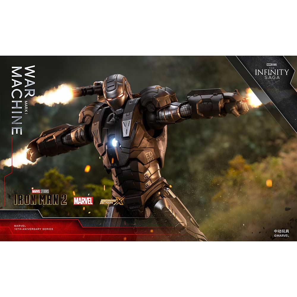 ZD Toys Iron Man 2 - War Machine Mark I (No Light Up Function) Image_16