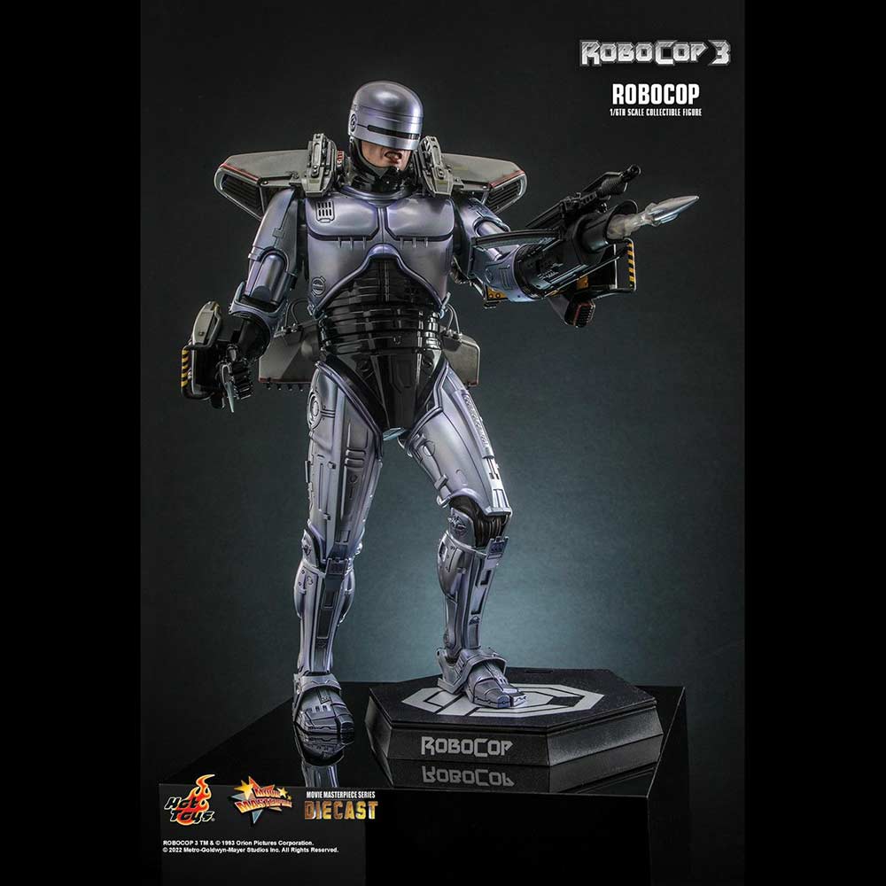 (PO) Movie Masterpiece Series Diecast MMS669D49 - Robocop 3 - Robocop Image_6