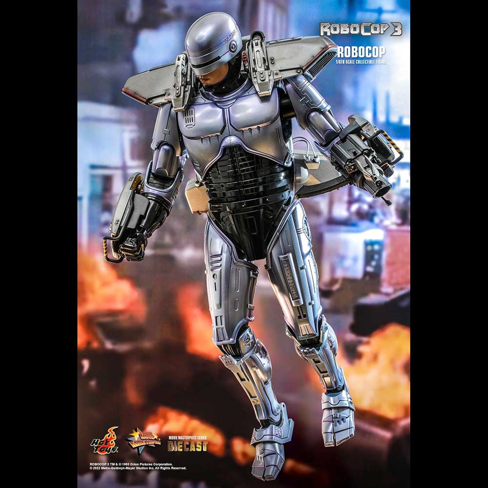 (PO) Movie Masterpiece Series Diecast MMS669D49 - Robocop 3 - Robocop Image_8