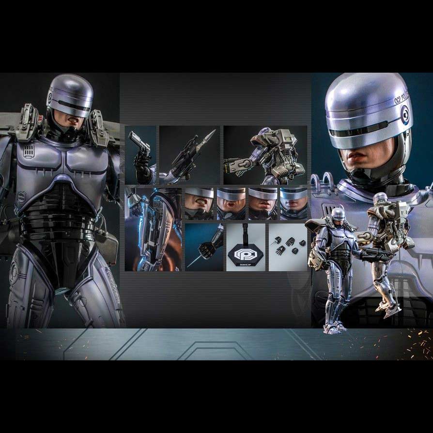 (PO) Movie Masterpiece Series Diecast MMS669D49 - Robocop 3 - Robocop Image_19
