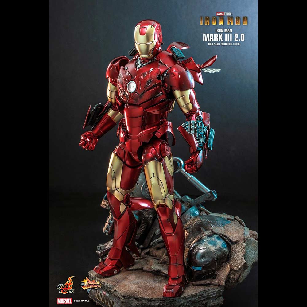 (PO) Movie Masterpiece Series Diecast MMS664D48 - Iron Man - Iron Man Mark III (2.0) Image_3