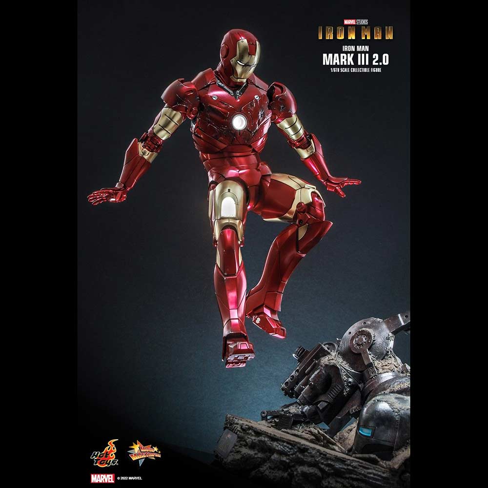 (PO) Movie Masterpiece Series Diecast MMS664D48 - Iron Man - Iron Man Mark III (2.0) Image_7
