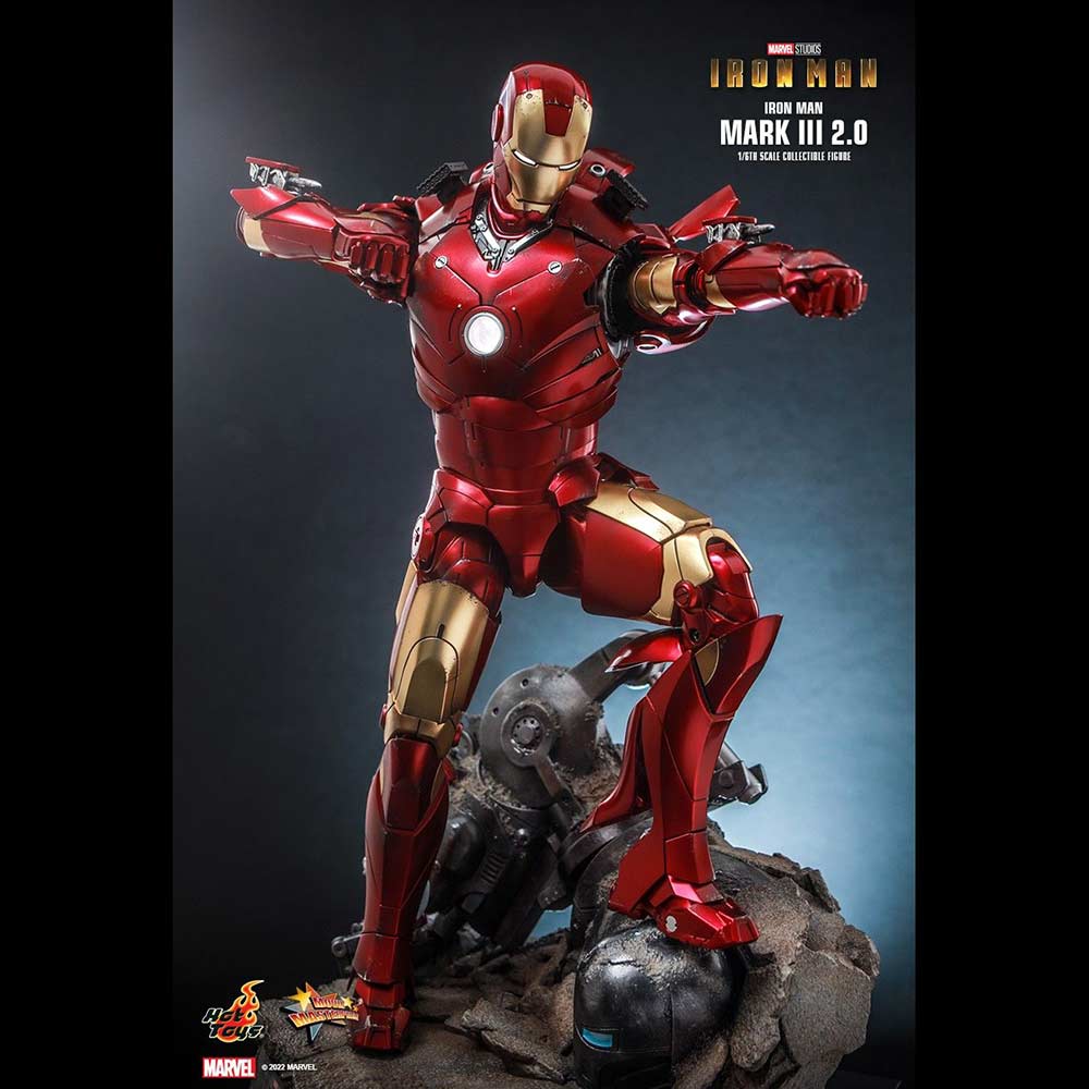 (PO) Movie Masterpiece Series Diecast MMS664D48 - Iron Man - Iron Man Mark III (2.0) Image_8