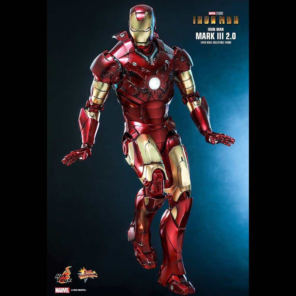 (PO) Movie Masterpiece Series Diecast MMS664D48 - Iron Man - Iron Man Mark III (2.0) Image_9