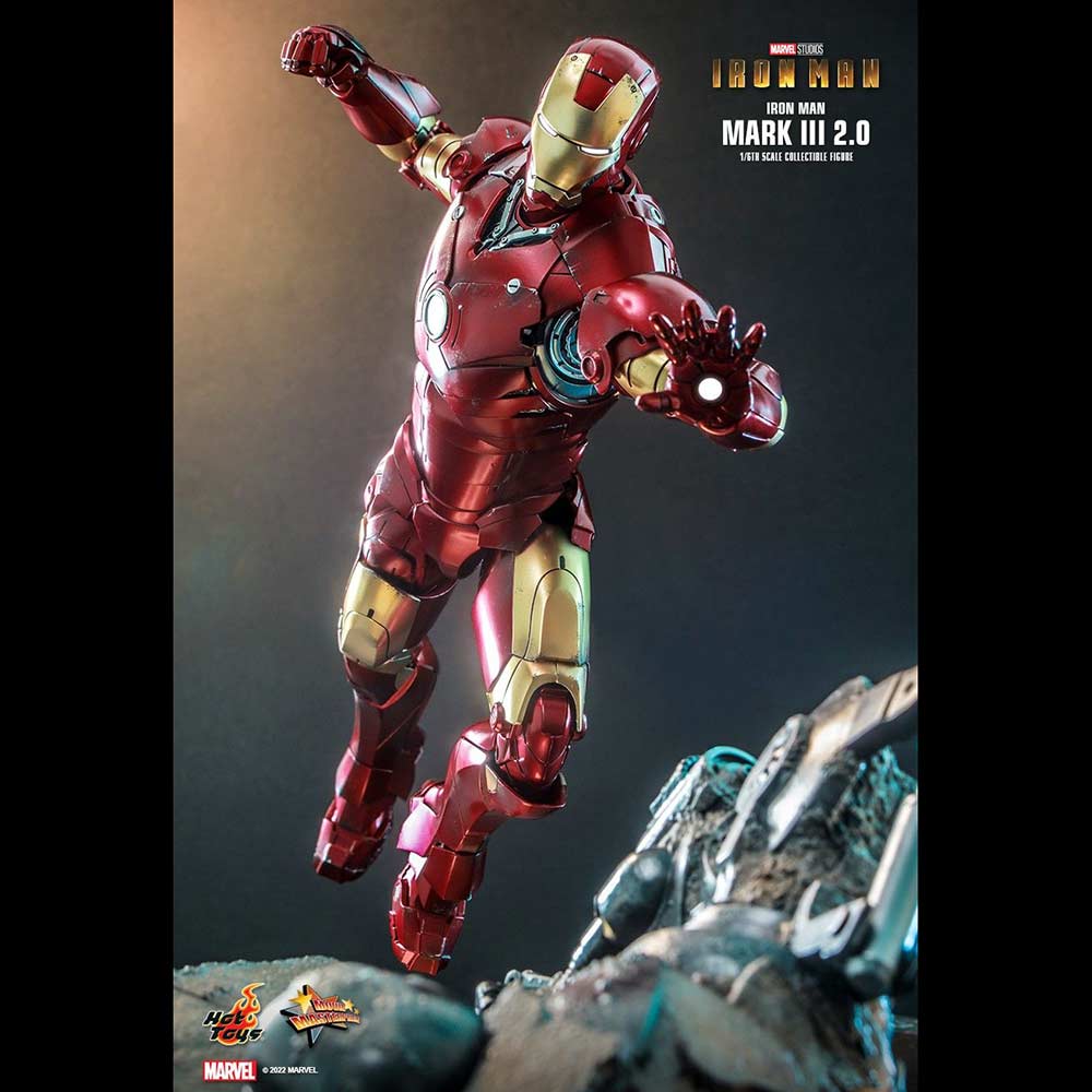 (PO) Movie Masterpiece Series Diecast MMS664D48 - Iron Man - Iron Man Mark III (2.0) Image_14