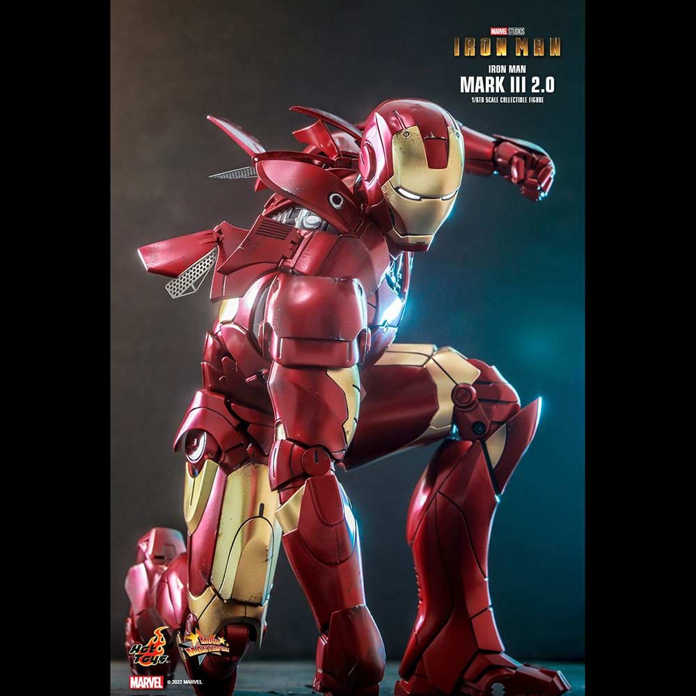 (PO) Movie Masterpiece Series Diecast MMS664D48 - Iron Man - Iron Man Mark III (2.0) Image_15