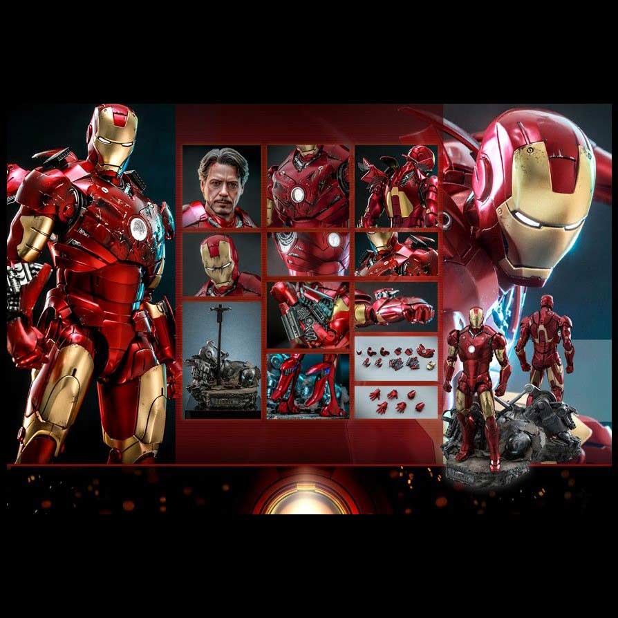 (PO) Movie Masterpiece Series Diecast MMS664D48 - Iron Man - Iron Man Mark III (2.0) Image_21