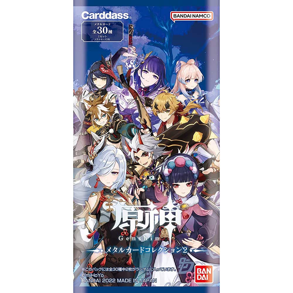 Genshin Impact Metallic Card Collection 2 [BOX] Image_2