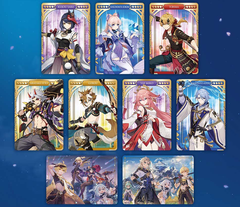 Genshin Impact Metallic Card Collection 2 [BOX] Image_4