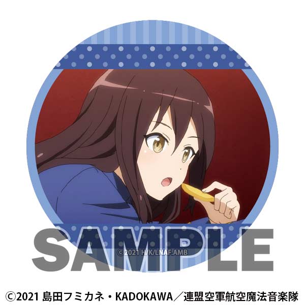 (PO) League of Nations Air Force Magic Aviation Band Luminous Witches Trading Can Badge Ellie & Aira Special [BOX] Image_2