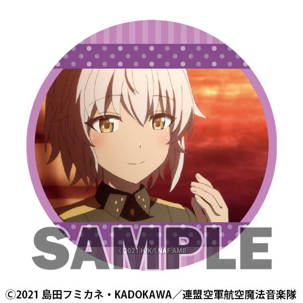 (PO) League of Nations Air Force Magic Aviation Band Luminous Witches Trading Can Badge Ellie & Aira Special [BOX] Image_9